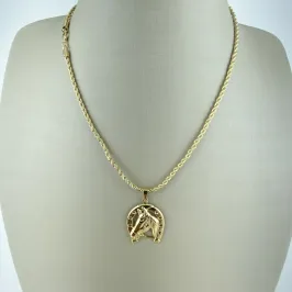 Colar Cordão Baiano Folheado a Ouro 18k