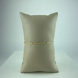 Pulseira Bolinhas Folheado a Ouro 18k