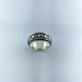 Anel Masculino Bali Folheado a Prata