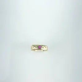 Anel Ajustável Formatura Folheado a Ouro 18k