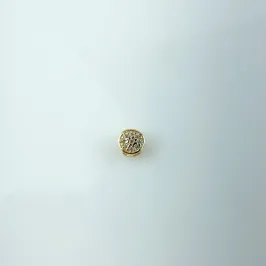 Pingente Ponto de Luz em Zircônia Folheado a Ouro 18k