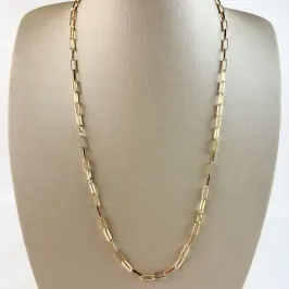 Corrente Masculino Cartier Folheado a Ouro 18k