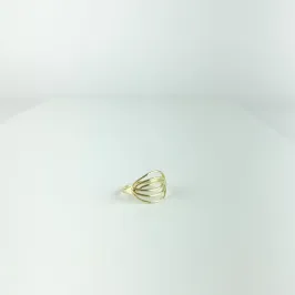 Anel Fios Entrelaçados Folheado a OUro 18k