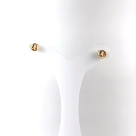 Brinco Nózinho Folheado a Ouro 18k
