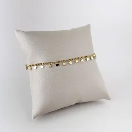 Pulseira Mini Estrelas Folheada a Ouro 18k