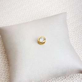 Pingente Ponto de Luz Folheado a Ouro 18k