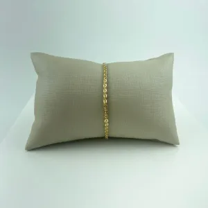 Pulseira Elo Cartier Folheada a Ouro 18k