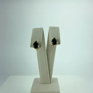 Brinco Design de Gota Folheado a Ouro 18k