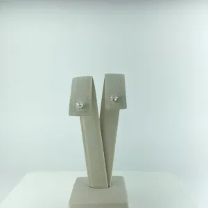 Brinco Ponto de Luz com Zircônia em Prata 925