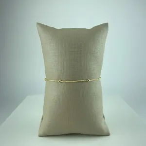 Pulseira Bolinhas Folheado a Ouro 18k