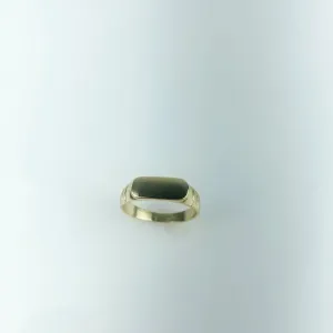 Anel de Mindinho Bella Folheado a Ouro 18k