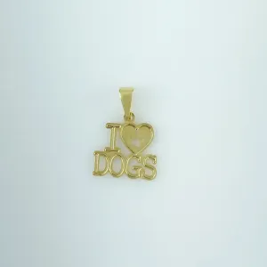 Pingente Pet Dogs Folheado a Ouro 18k