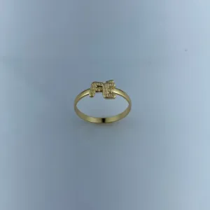 Anel Fé Folheado a Ouro 18k