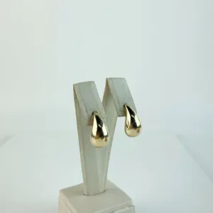 Brinco Gota Folheado a Ouro 18k