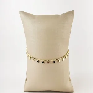 Pulseira Mini Estrelas Folheada a Ouro 18k