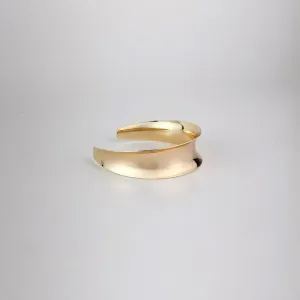 Bracelete Liso Folheado a Ouro 18k