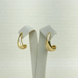 Brinco Gota Folheado a Ouro 18k