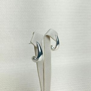 Brinco Gota Folheado a Prata