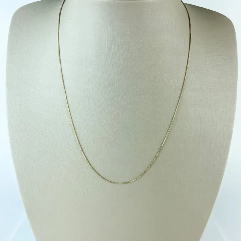 Colar Veneziana Folheado a Ouro 18k