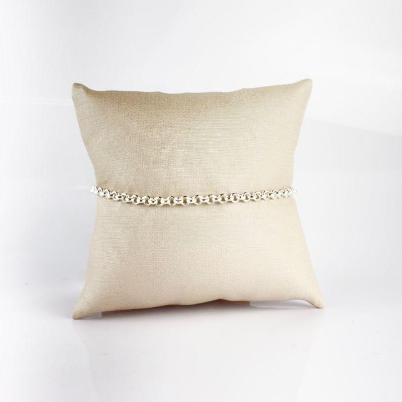 Pulseira Elo Portugês Folheada a Prata