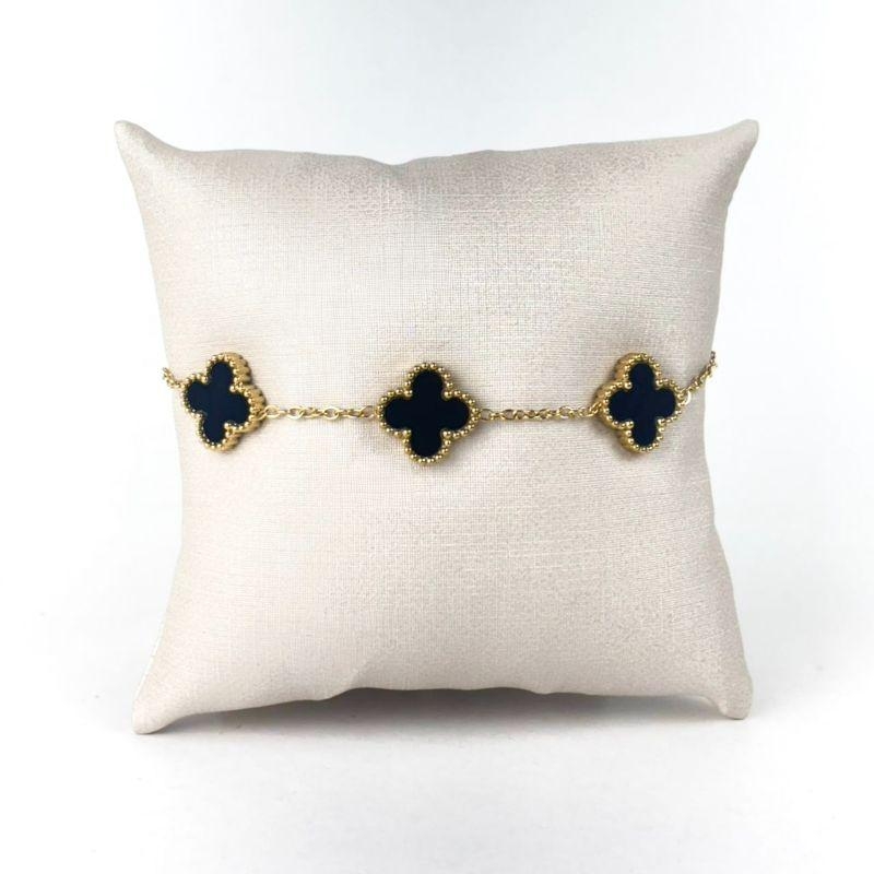 Pulseira Inspiração Van Cleef em Aço Inox316L