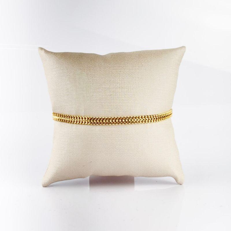 Pulseira Grumet Folheada a Ouro 18K