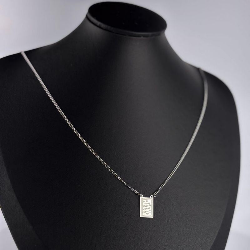 Escapulário Folheado a Prata