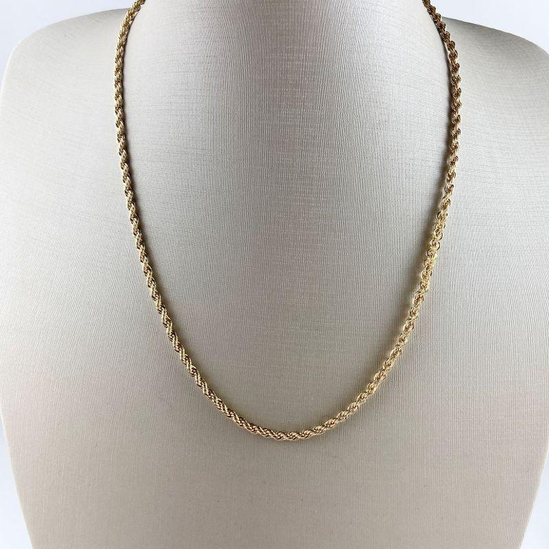 Choker Cordão Baiano Folheado a Ouro 18k