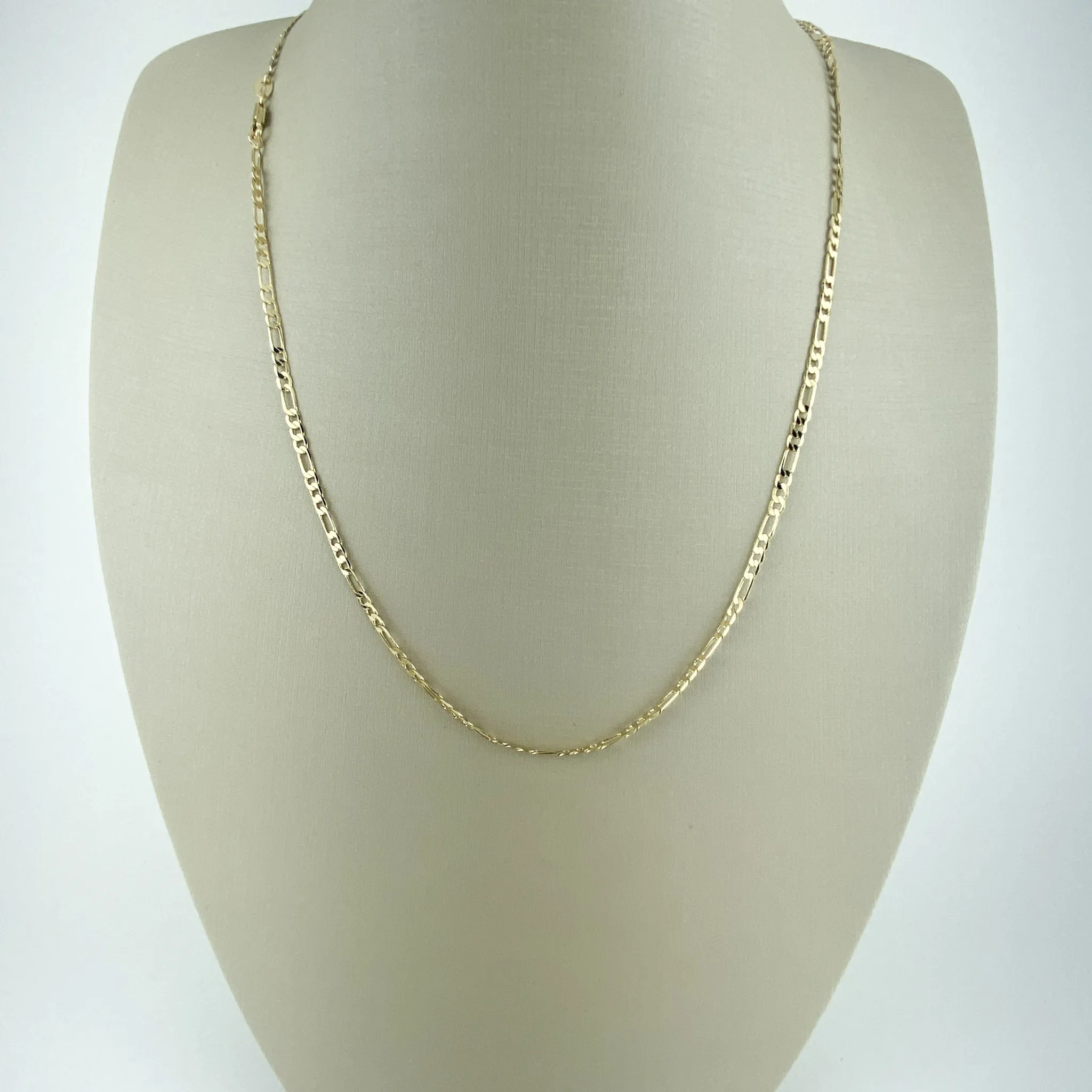 Colar Masculino Groumet com Fecho Italiano Folheado a Ouro 18k