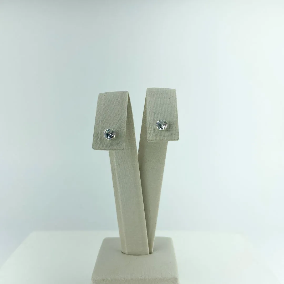 Brinco Ponto de Luz com Zircônia em Prata 925