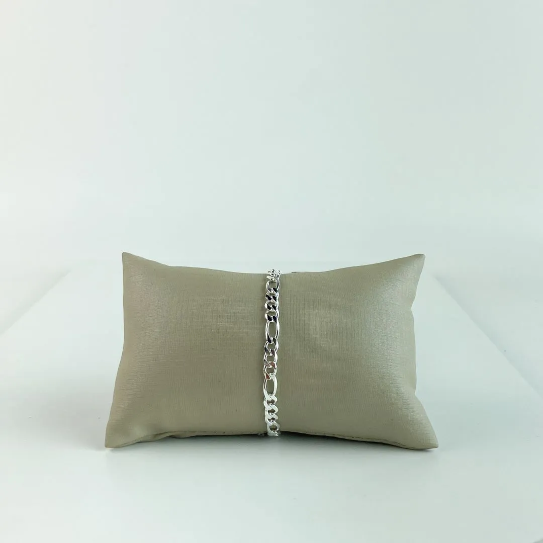 Pulseira Masculina Folheado em Prata