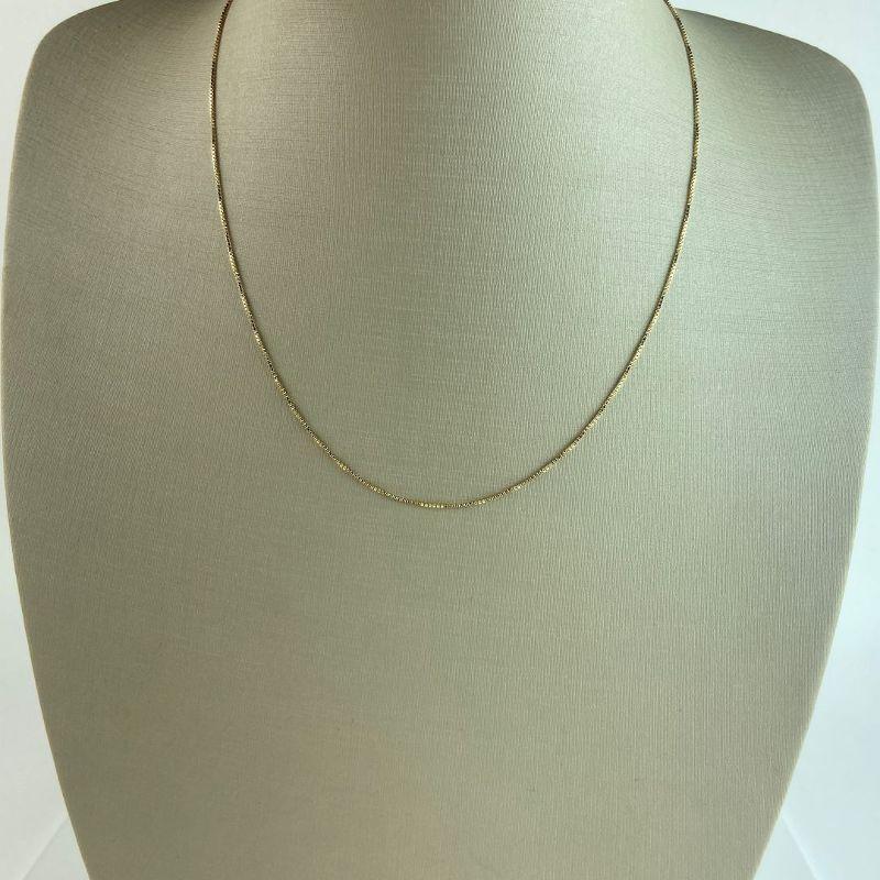 Colar Veneziana Folheado a Ouro 18k