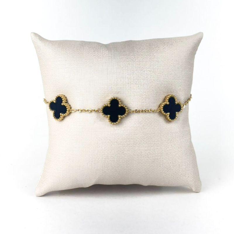 Pulseira Inspiração Van Cleef em Aço Inox316L