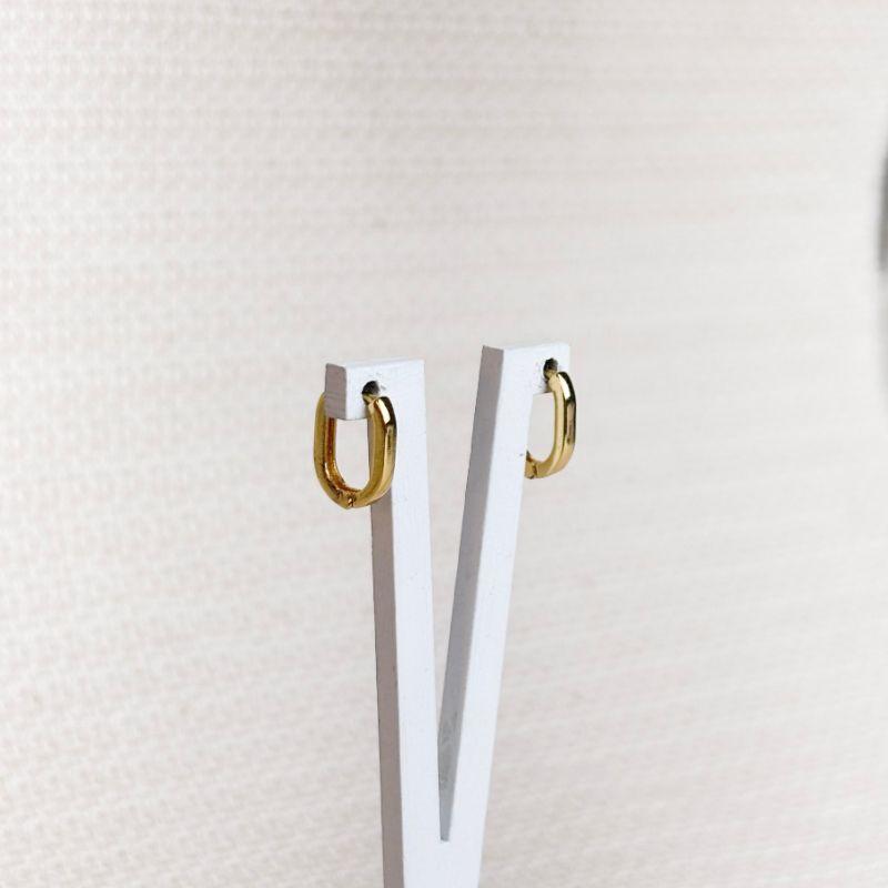 Brinco Folheado a Ouro 18K