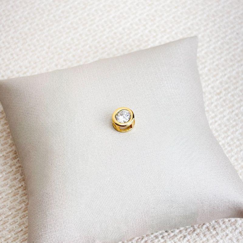 Pingente Ponto de Luz Folheado a Ouro 18k