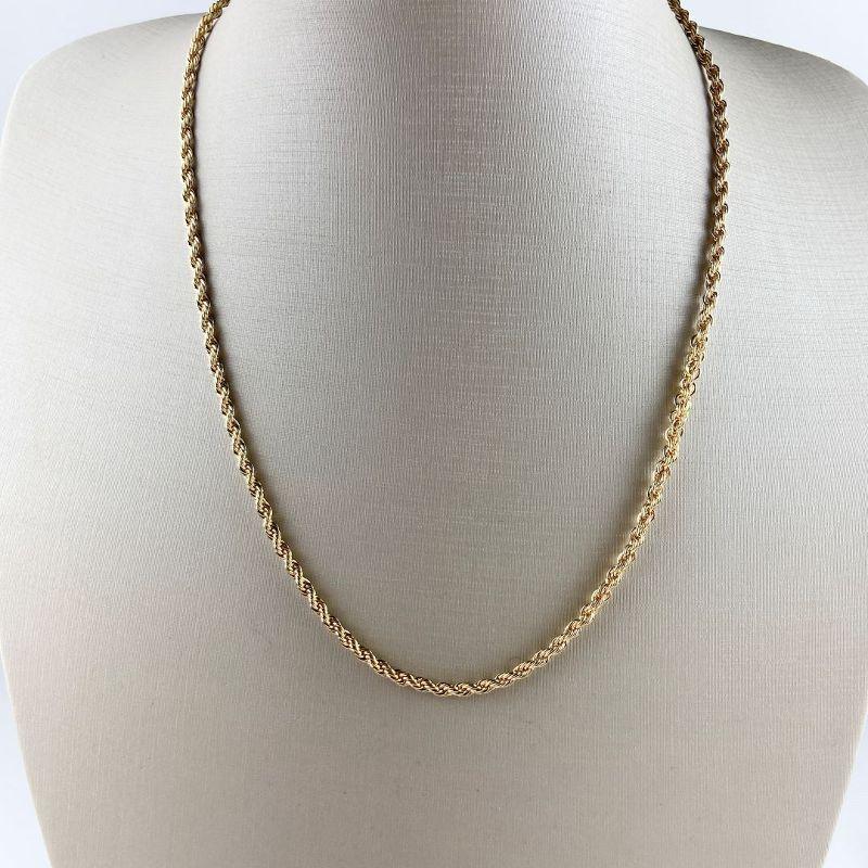 Choker Cordão Baiano Folheado a Ouro 18k