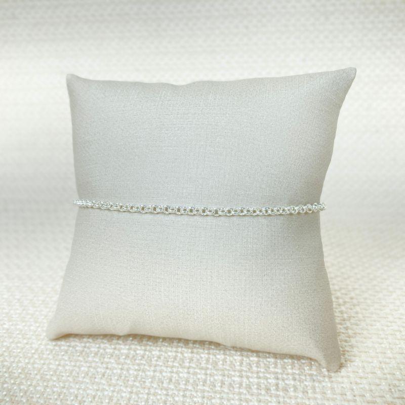 Pulseira Elo Português Folheada a Prata